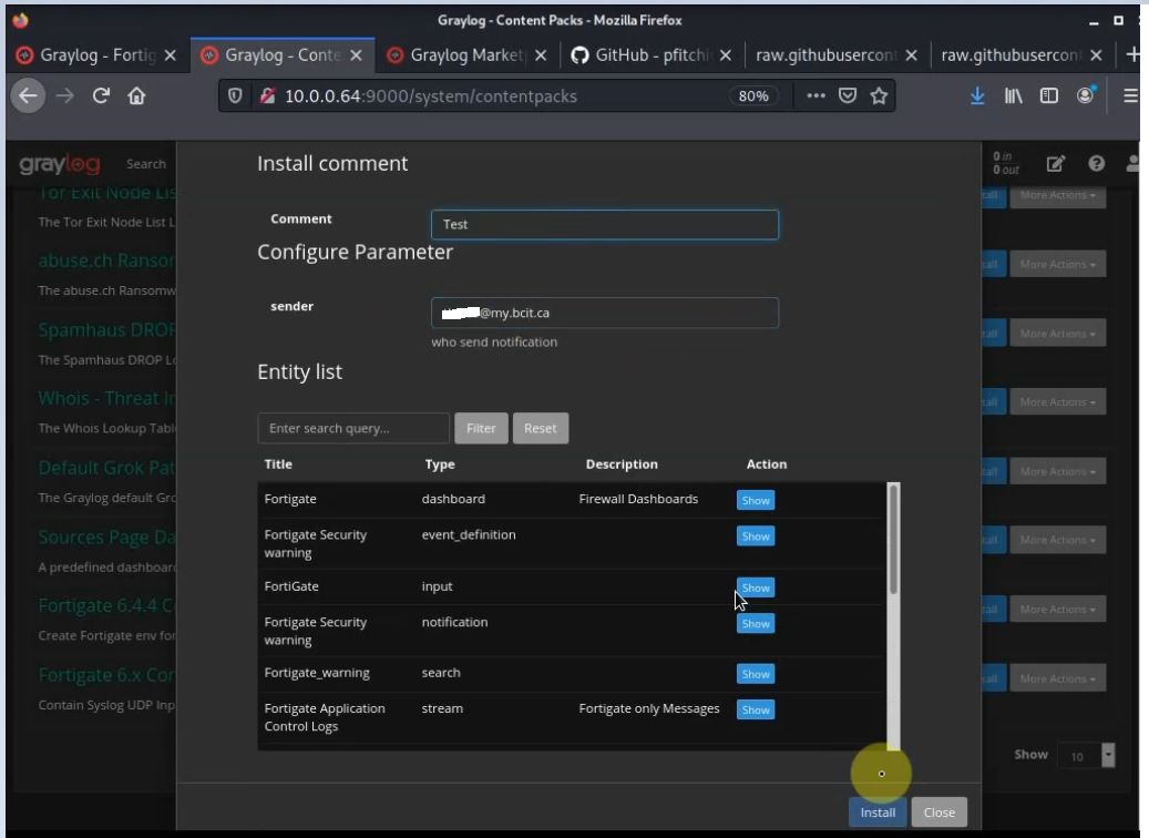 Sending FortiGate logs to Graylog open-source log management on AWS via ...