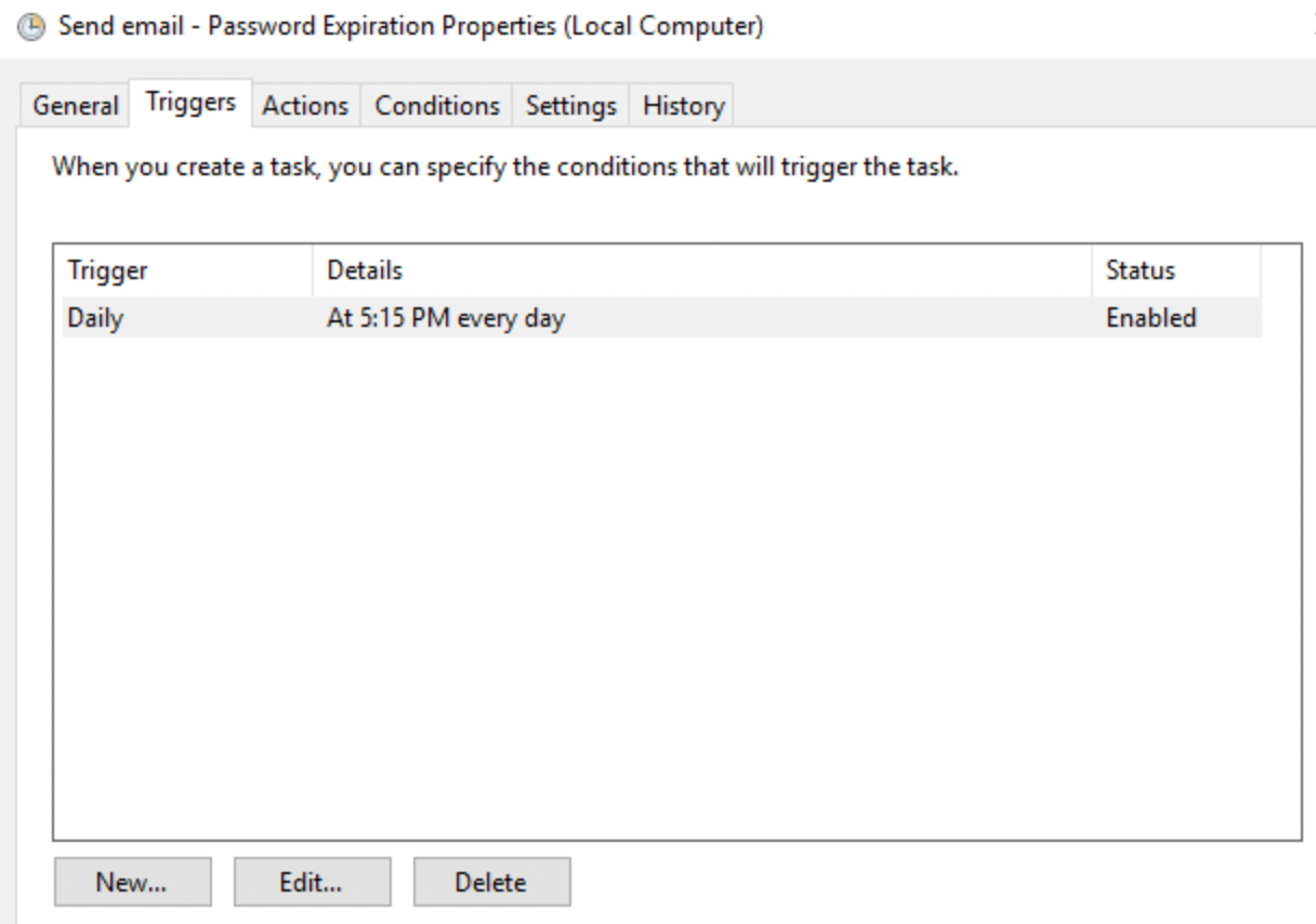 Send email notification before active directory password expired tung le